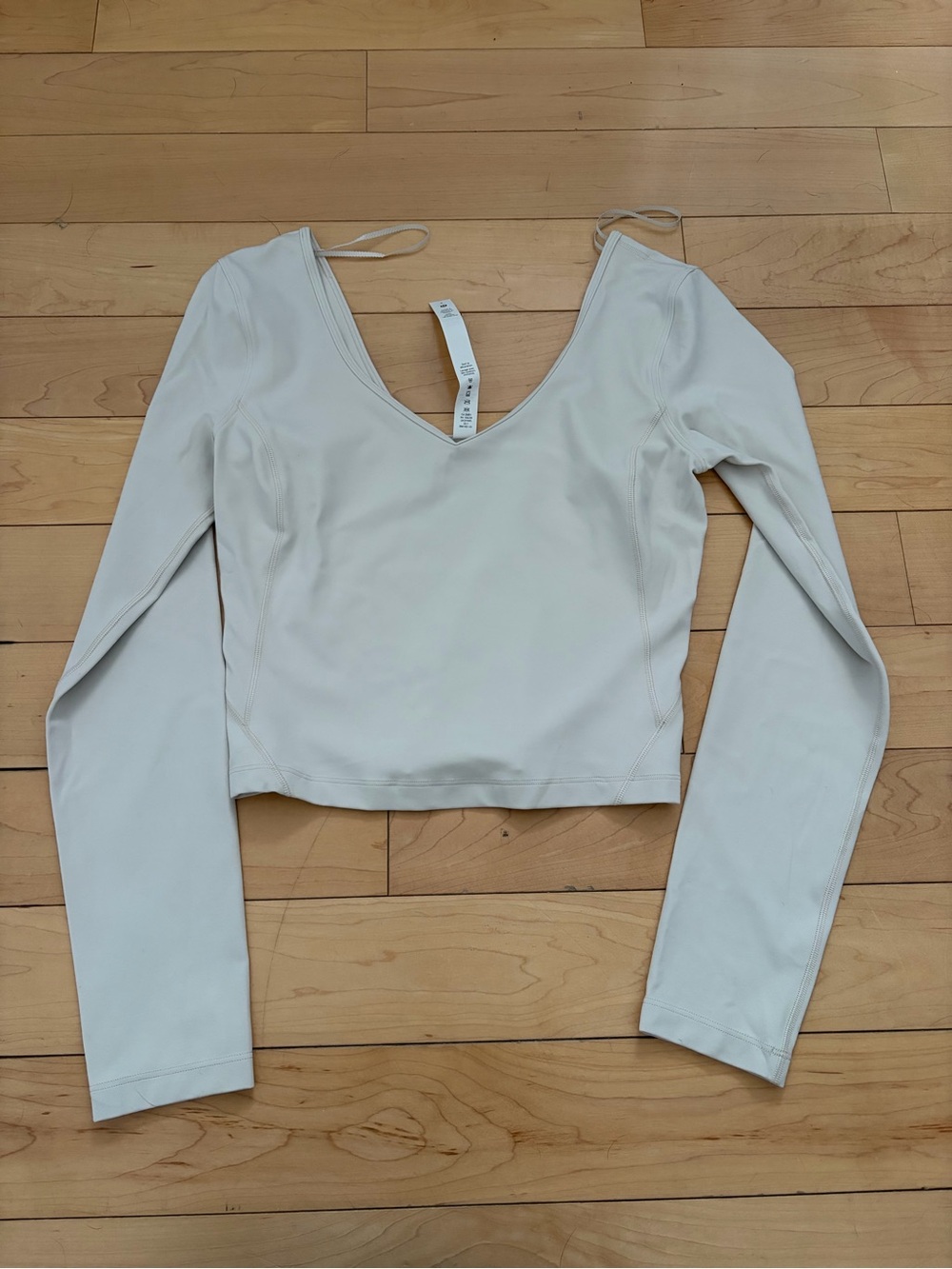 Lululemon Align Longsleeve Size 4 White Opal